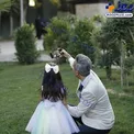 سلفي شیک و مجلسی اميرمهدي ژوله با دخترش + عكس
