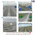 عکس/ محورهای اصلی استان البرز در ١٣ فروردین