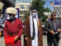تجمع طرفداران محسن رضایی مقابل درب وزارت کشور /عکس