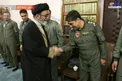 عکس/ شهید خلبان رحمانی در دیدار با امام جمعه تبریز