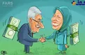 کاریکاتور پیوند نفاق با دلار سعودی!