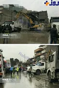 جدیدترین عکس از حادثه پلاسکو