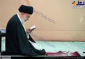 حضور رهبر انقلاب در مسجد جمکران + عکس