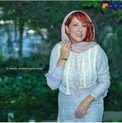 موهای قرمز رنگ خانم بازیگر + عکس