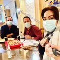 تیپ کرونایی فقیهه سلطانی در جلسه کاری+عکس