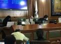مهدی چمران در صحن شورا /عکس