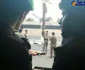 اولین عکس از حمله مسلحانه به کاخ پادشاهی عربستان
