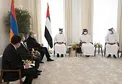 رئیس‌جمهور ارمنستان به دیدار سران امارات رفت