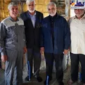 بازدید سردار سلیمانی از پروژه ترفیع گنبد امام حسین(ع) /عکس