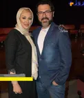 عکسی دیده نشده از تیپ جالب بازیگر مشهور و همسرش