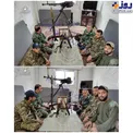 عکس/ سفره هفت‌سین مدافعان حرم در سوریه هنگام تحویل سال ۱۴۰۰