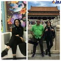 پوشش عجیب و غیر معمول خانم بازیگر در چین/عکس