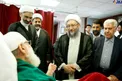 عکس/ عیادت رئیس قوه قضاییه از آیت الله هاشمی شاهرودی