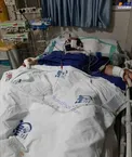 جدیدترین عکس از «هانی کرده» روی تخت بیمارستان