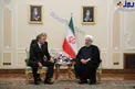 عکس/ دیدار روحانی با رئیس دومای دولتی فدراسیون روسیه