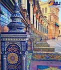 معماری زیبای ایرانی در قلب اسپانیا +عکس