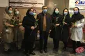 عکس/ احمدی‌نژاد در یکی از بیمارستان‌های تهران