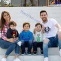 عکس/ تیپ جالب پسران لیونل مسی