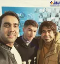 بدل سرخیو راموس در کنار بازیگران ایرانی+ عکس