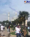 عکس/ افتادن مناره یک مسجد در ترکیه پس از زلزله