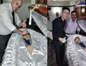 سلفی عجیب  با جسد مارادونا+عکس