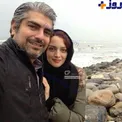 سلفی خاص بازیگر زن و مرد ایرانی لب ساحل