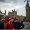 خوشگذارانی دو بازیگر مشهور در خیابان های خارج از کشور+ عکس