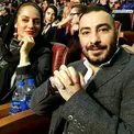 سلفی جالب آقا و خانم بازیگر مشهور سینما در برج میلاد