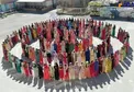 تصویری متفاوت از دانش آموزان دبستانی در پوشش کُردی