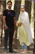 سانیا سالاری در کنار علی سخنگو؛بازیگران دلدادگان+عکس