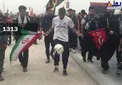 عکس/ رکورد جالب یک زائر مرودشتی؛ روپایی تا کربلا