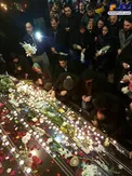 تصویری دیگر از مراسم یادبود خدمه نفتکش سانچی در تهران