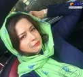 تیپ متفاوت بازیگر زن مشهور در خودروی لوکسش+عکس