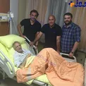 عيادت منصوریان و  رحمتی از منصور پورحيدری در بیمارستان+عکس