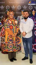 لباس عجیب و غریب همسر محمدجواد ظریف در تاجیکستان /عکس