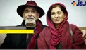 تیپ جالب و یک رنگ زن و شوهر بازیگر و مشهور + عکس