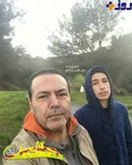 عکسی دیده نشده از مختار و پسرش