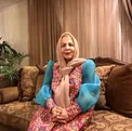 لباس پف پفی بازیگر زن در خانه اش+عکس