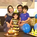 جشن تولد 39 سالگی شیلا خداداد در کنار خانواده اش/عکس