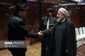 تیپ عجیب رییس جمهور بولیوی در دیدار با روحانی+عکس
