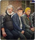 خانم بازیگر درکنار 2 بازیگر پیشکسوت/ عکس