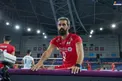 ملی‌پوشان والیبال با مچ‌بند مشکی وارد زمین شدند + عکس
