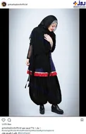 شلوار سندبادی و عجیب بازیگر زن مشهور+عکس