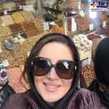 عکس سلفی شیلا خداداد در بازار آجیل فروش ها!