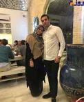 تیپ جالب و جدید خانم بازیگر در آغوش برادرش + عکس