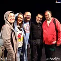 رامبد جوان در جمع بازیگران پس از بازگشت به ایران+عکس