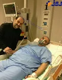 جواد خياباني در بيمارستان بستري شد/عكس