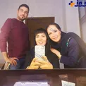 عکس شاد خانم بازیگر پس از اتمام شب کاریش در فیلم!