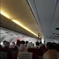 عكس هواپيمايي كه ديروزمجبور به فرود اضطراری شد!