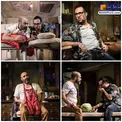 گریم محسن تنابنده و احمد مهرانفر در یک نمایش/عکس